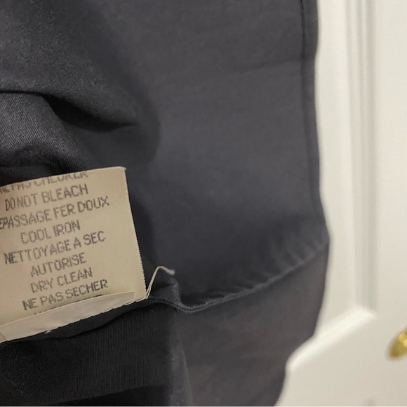 Vintage Y2K Irene Van Ryb Gray Wrap Buckle Dress Women's 36 US 6 - Picture 5 of 8